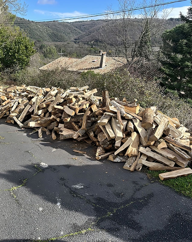 , Bois de chauffage à domicile à Montpellier